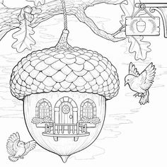 Coloring House, Dover Coloring Pages, Printable Coloring Pages For Adults, Flower Coloring Sheets, Adult Coloring Books Printables, Pattern Coloring Pages, Redwork Embroidery, Art Drawings Sketches Pencil, Adult Coloring Book Pages