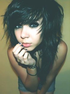 Emo Fringe, Short Scene Hair, Twisted Hair, Scene Girl, Child Hood, Scene Queens