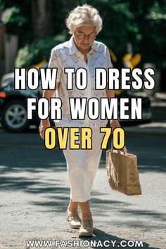 Cute Old Lady Outfits, Summer Dresses For Older Women, 60 Fashion Woman, 70 Year Old Women Fashion, Over 70 Womens Fashion, How To Dress In Your 70's, Clothes For Women Over 60, Senior Outfits, 70 Year Old Women