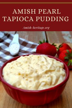 Pearl tapioca pudding Large Pearl Tapioca Pudding, Pearl Tapioca, Tapioca Pudding Recipe, Pudding Recipes Homemade, Tapioca Recipes, Diy Dessert, Easy Puddings, Tapioca Pudding, Homemade Pudding