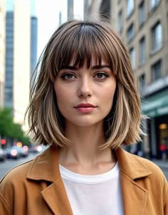 Blond Short Hair Curtain Bangs, Growing Out A Bob, Hair With Curtain Bangs, Bangs For Round Face, Hair Frizz