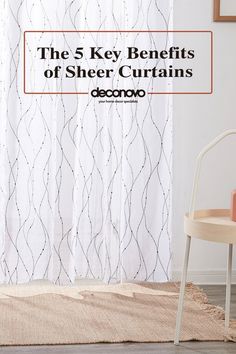 the 5 key benefits of sheer curtains