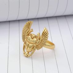 Product:- Ring Material:- Brass Size:- All size available Ancient Ring , Gold Scarab Ring ,Beetle Ring ,Ancient Egypt, Brass Ring, Ethnic Ring, hippies ring, bohemian, festival Jewelry,Handmade ring ❥ Customers' satisfaction is our biggest priority, please contact us with any questions/queries for future or existing orders, and we will do our best to make sure you are happy with your order. ❥Please make sure to add the correct address during checkout. You can return your purchased item within 15 days after successful delivery. We offer a 100% "Money Back Guarantee" if you are not satisfied with your purchase. ❥If you are not satisfied with your purchased items then contact with us first before leaving negative or neutral feedback or opening disputes. We believe in solving the issues. Bohemian Butterfly Ring For Gift, Adjustable Symbolic Festival Rings, Symbolic Handmade Rings For Festival, Scarab Ring, Beetle Ring, Hippie Rings, Bohemian Festival, Festival Jewelry, Barbie Dream