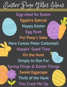 an easter egg hunt is shown on the facebook page, and it's also available for