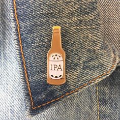 12 Funny Pins Beer Graphic, Ipa Beer, Cup Of Jo, Pin Pals, Pin Game, Soft Enamel Pins, Enamel Lapel Pin, Cool Pins