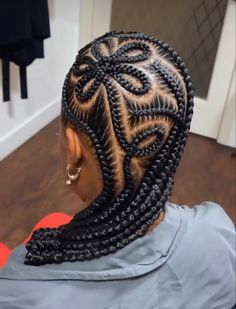 Braided Cornrows For Black Women, Plait Hairstyles For Black Women, Black Hair Plaits, Canerow Back Braids Hairstyles, Plait Back Cornrows Braids, Braids Cornrows Black Women, Short Feed In Braids, Ashanti Braids, Feed In Braids With Designs