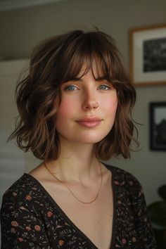 Wet Look Hair, Choppy Bob Haircuts, Shaggy Short Hair, Hair Color Auburn, Haircut Inspiration, Long Layered Hair, Haircuts For Long Hair, Wet Look