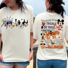 Mouse Halloween Party Shirt,Most Magcal Place Shirt,Halloween Spooky Shirt,Fall Mouse Shirt,Family Shirt,Disney Shirt,Kids Shirt, How can I order? 1️) Please review all the information provided before placing an order 2️) Select the shirt type and size. 3️) Select the color of the shirt using the following options. 4️) Need more Items? Add the current item in the cart. And If you like to add more items to your order please press the back button and repeat steps 1-4 again. 5️) Once all your desired items are in your cart you may complete your order by entering your payment method, desired shipping address and click submit. When will my product arrive? Processing Time: 1-3 days During holidays please expect delays as the amount of orders are slightly higher than usual, although we will do ou Disney Halloween Birthday Shirt, Fall Disney Shirts For Family, Disney Halloween T-shirt For Fan Events, Disney Halloween Themed T-shirt, Themed T-shirt For Disney Halloween Events, Disney Halloween T-shirt With Character Print, Disney Halloween Character Print T-shirt, Disney Halloween Cotton T-shirt, Disney Halloween T-shirt