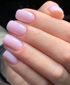 Today's how-to will teach you how to do & maintain the milky nails mani from the comfort of your own home. Gel French Manicure, Milky Nails, Squoval Nails, Short Gel Nails, Casual Nails, Her Nails, Blush Nails, Classic Nails, Soft Nails