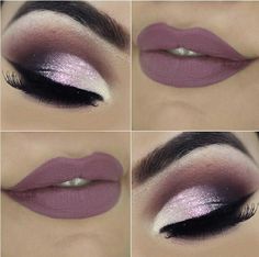 Make Up Designs, Maquillage On Fleek, Eye Makeup Pictures, Purple Makeup, Smink Inspiration, Pinterest Makeup, Beautiful Eye Makeup, Makijaż Smokey Eye, Eye Makeup Designs