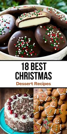 Forget just cookies this Christmas! Discover 18 amazing Christmas dessert recipes that will make your holiday sweeter! Whether you're craving cakes, pies, or festive sweets, these recipes will delight everyone at your gathering. Click to find your new favorite dessert! #ChristmasDessertRecipes #HolidaySweets #BakingJoy Homemade Christmas Desserts, Amazing Christmas Desserts, Homemade Christmas Cake, Easy Christmas Dessert, Easy Christmas Cake Recipe, Christmas Dessert Ideas, Best Christmas Desserts