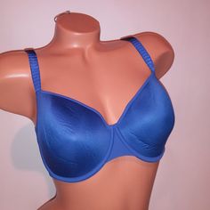 Third Love Bra 32e 1/2 Classic T Shirt 24/7 Solid Blue Lightly Lined Underwire New With Tags *Bundle To Save Chavonne11 083124 Third Love, Women's Intimates, Classic T Shirts, Color Blue, Bra, Tags, Women Shopping, T Shirt, Blue