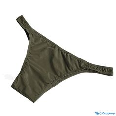 Orcajump - Premium Semi-Transparent Low-Rise Nylon Triangle Panties with Lace Trim - Sensual and Stylish Semi Transparent, Fabric Names, Army Green, Low Rise, Lace Trim, Composition, Packaging, Trim, Lace