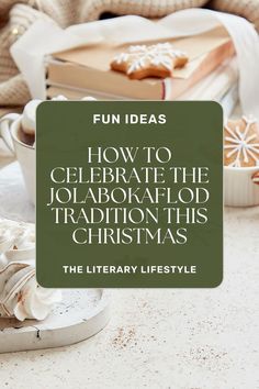 Fun ideas: how to celebrate the jolabokaflod tradition this Christmas Icelandic Christmas Traditions, Jolabokaflod Ideas, Christmas In Iceland, Rory Gilmore Books, Christmas Short Stories, Norway Christmas, Celebrity Books