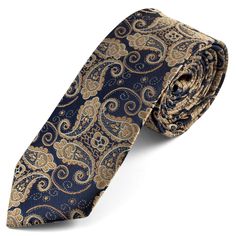 Blue Paisley Tie Mens Ties Crafts, Ties Mens Fashion, Silver Pocket Watch, Paisley Tie, Wedding Ties, Wedding Headband, Wedding Suits Men, Tie Bar, Well Dressed Men