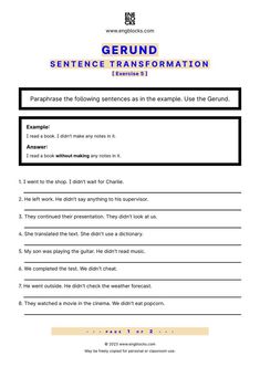 #gerundandinfinitive #gerundandinfinitiveworksheet  #english #englishgrammar #esl #eslworksheet #engblocks #eslwebsite