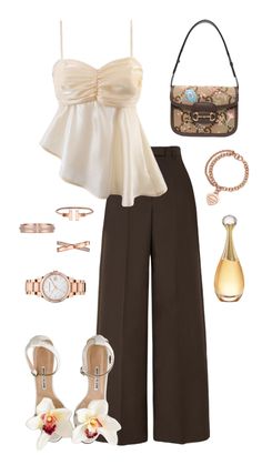 Outfit Layout, Fashion Bottoms, Looks Party, Everyday Fashion Outfits, Casual Day Outfits, Sandals Slippers, Classy Work Outfits, Slippers Women, Stylish Work Outfits