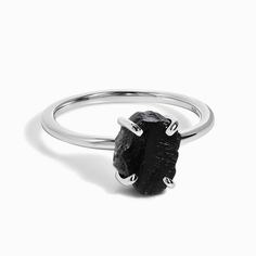 About This Ring
The Raw Crystal Ring - Petite Black Obsidian shows us that simplicity is anything but boring. The rich hues of the authentic, untreated Moon Magic Black Obsidian radiate resilience in a chic prong setting.  
So perfect, you'll never want to take it off. Details
- Authentic Moon Magic Raw Black Obsidian- Stone Length: 0.24" - 0.39" (6 -10mm)- Stone Width: 0.20" - 0.31" (5 - 8mm)- Cut: Raw & untreated - Gem authenticity approved by GIA Spiritual Black Jewelry For Promise, Black Promise Ring With Polished Finish, Black Gemstone Rings For Healing, Silver Obsidian Jewelry For Healing, Black Spiritual Rings With Gemstone, Black Spiritual Gemstone Rings, Black Rings With Natural Stones For Gift, Spiritual Black Rings, Spiritual Black Jewelry With Large Stone