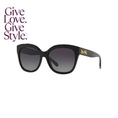 in stock Elegant Matte Black Polarized Sunglasses, Elegant Matte Black Sunglasses For Formal Occasions, Elegant Black Cat Eye Sunglasses, Elegant Matte Black Evening Sunglasses, Chic Coach Sunglasses With Uv Protection, Chic Coach Sunglasses With Polarized Lenses, Elegant Black Sunglasses With Uv Protection, Elegant Black Sunglasses With Tinted Lenses, Elegant Black Sunglasses With Mirrored Lenses