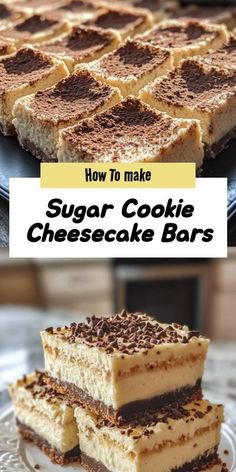 how to make sugar cookie cheesecake bars