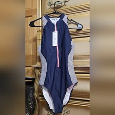 It Comes With Bra Pads, I Just Removed Them For The Measurements. Open To Offers. 68% Nylon, 17% Spandex, 15% Polyester Bust: ~28 In. Waist: ~23 In. Hip: 29 In. Torso: ~29 In. Navy Sleeveless Swimwear For Spring, Navy Beachwear Swimwear For Spring, Navy Beachwear For Spring, Navy Swimsuit, Yellow One Piece, Vix Swimwear, Floral One Piece Swimsuit, Bra Pads, Southern Tide