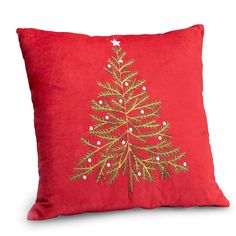 Red Velvet Pillow Red Velvet Christmas Pillow, Red Velvet Christmas, Velvet Christmas, Library Furniture, Notes Gift, Chinoiserie Style, Garden Harvest, Christmas Pillows, Garden Accents