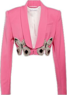 Iconic New York, Rose Care, Wool Blazer, Cinched Waist, Outerwear Women, Night Club, Shoulder Pads, Color Design, Party Dress