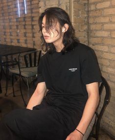 Long Hair Asian Men, Wavy Hair Asian, Asian Guys With Long Hair, Men Hair Color, Men Haircut Styles, Cute Asian Guys