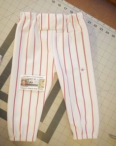 "👉NOTE: This listing is for baseball PANTS only. Elastic waist and hem/leg opening 3 wide belt loops to secure belts. BELT SOLD SEPARATELY! Shirt not available Machine washable easy care polyester fabric. Pants Length below: 🚩Measure child or pants that fit. Waist/bellybutton -hem/foot side This gives \"You\" the information needed to order for your child😉 Belt-sock listing: https://www.etsy.com/listing/387517598/boys-belt-sock-red-or-black-beltsock?ga_search_query=Belt-sock&ref=shop_item Kids Baseball Player Costume, Kids Baseball Practice Outfits, Baseball Boys Bed, Baseball Highchair Banner, Baby Baseball Pants, Football Costume, Boys Belt, Football Pants, Baby Boy Pants