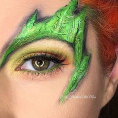 Villain . Day 21 of @butterflyjasmine49 #jasmines16k16day challenge. . . I chose Uma Thurman's Poison Ivy from Batman & Robin as my villain. I love all her looks in that movie so I sort of meshed them all into one. . . Products used: @makeupforeverofficial HD Stick @rcmamakeup no color powder @mehronmakeup Paradise Paints @jeffreestar @jeffreestarcosmetics skin frost in Ice Cold, BeautyKiller Palette @katvondbeauty @thekatvond Tattoo Liner in Trooper @meltcosmetics radioactive stack @col... Poison Ivy From Batman, Swamp Queen, Harley Quinn Halloween, Girly Halloween, Villain Costumes