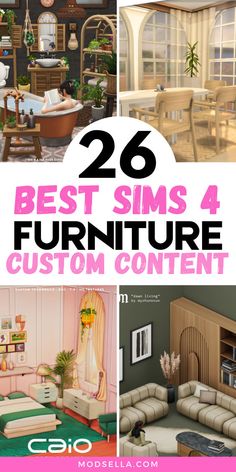 Sims 4 Furniture CC