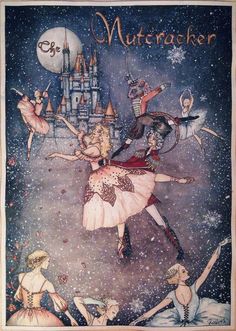 an illustration from the book, nutcracker