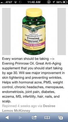 Hormonal Acne, Primrose Oil, Evening Primrose Oil, Instant Messaging, Evening Primrose, Prevent Wrinkles, Good Health Tips, Skin Tightening