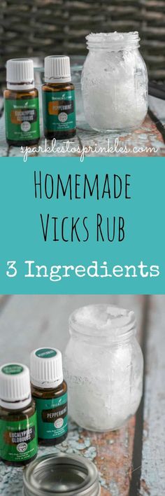 Homemade Vicks Rub with Essential Oils Using only 3 Ingredients Homemade Vicks, Vicks Rub, Spray Sanitizer, Essential Oil Remedy, Vapor Rub, Oil Remedies