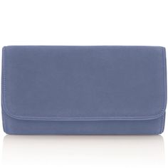 Emmy London 'Natasha' Clutch in Riviera as seen on Kate Middleton, The Duchess of Cambridge Grey Shades, Half Boots, London Shoes, Wide Fit Shoes, Blue Colour, Gray Suede