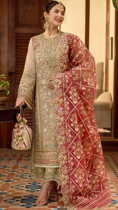 Desi Wedding Guest, Latest Bridal Dresses, Pakistani Wedding Outfits, Stylish Short Dresses, Desi Fashion Casual, Pakistani Fancy Dresses, Pakistani Fashion Party Wear, Beautiful Pakistani Dresses, Fashion Sketches Dresses