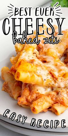 the best ever cheesy baked pasta recipe