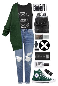 Converse Outfit, Rock Outfit, Black Converse, Grunge Vintage, Bohol, Mode Inspo, Fashion Mode, Mode Inspiration, Mode Style