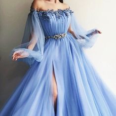 Trendy Prom Dresses, 파티 드레스, Long Sleeve Prom, Cute Prom Dresses, فستان سهرة, A Line Prom Dresses, Beauty Dress, Prom Dresses Long With Sleeves, Long Prom Dress