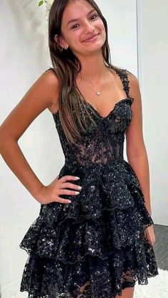 Navy Blue Homecoming Dresses, Sheer Corset, Lace Beading, Cute Homecoming Dresses, Hoco Dress, Stunning Prom Dresses, Blue Homecoming Dresses, Looks Party, Corset Bodice