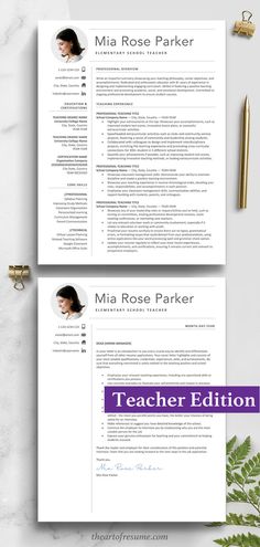 The Art of Resume | Resume Template for Teacher Teaching with Free Cover Letter Template Teaching Cover Letter, Dental Hygienist Resume, High School Teachers, Free Resume Templates, Nursing Resume Template, Student Resume Template, Cv Cover Letter