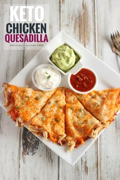 Keto Chicken Quesadilla Keto Chicken Quesadilla, Bariatric Lifestyle, Chicken Quesadilla Recipe, Keto Dishes, Keto Dinners