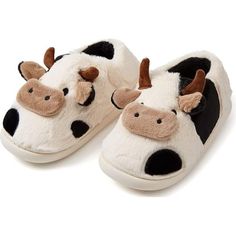 Condition: New Details: Brand: Unspecified Size: 10.5-11 Color: White-Block Heel Sole Material: Rubber Outer Material: Faux Fur Closure Type: Pull-On Country Of Origin: China Description: These Adorable Cow-Themed Slippers Are Made Of Soft Faux Fur, Offering Cozy Warmth And Comfort. Perfect For Relaxing At Home, The Non-Slip Textured Rubber Sole Provides Stability On Indoor Surfaces While The Plush Fleece Lining Delivers Long-Lasting Marshmallow-Like Comfort For Your Feet. Suitable For Both Indo Fuzzy Cows, White Block Heels, Animal Slippers, Cute Cow, Slippers For Women, Cute Cows, Winter House, New Details, Gift For Women