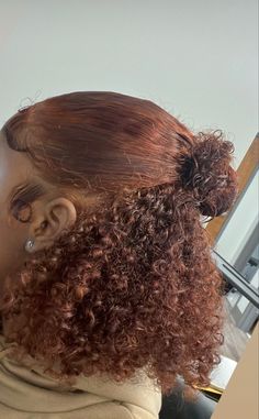 Quick Natural Hair Styles, Edges Hair, Quick Braided Hairstyles, Dyed Natural Hair, Hair Twist Styles, Curly Hair Styles Easy