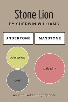 Undertones of Stone Lion SW 7507 by Sherwin Williams