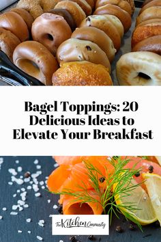 bagel toppings 20 delicious ideas to elevate your breakfast