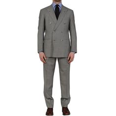 D'AVENZA Handmade Gray Wool Double Breasted Suit EU 52 NEW US 42 – SARTORIALE New Uses, Retirement Party, Pleated Pants, Double Breasted Suit, Double Breasted Suit Jacket, Accessories Men, Double Breasted, Suit Jacket, Gray Color