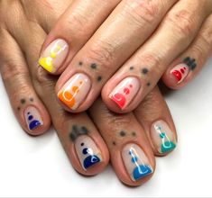 Very Easy Nail Designs, Short Nails Trendy, Everyday Nails, Nails Step By Step, Step Ideas, Nail Designs For Short Nails, Easy Nail Designs, Designs For Short Nails, Nail Designs Pictures