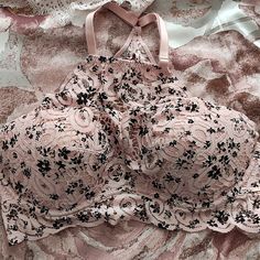 Women Bras Pink Lace Feminine Bra, Feminine Pink Lace Bra, Spring Pink Bra With Removable Pads, Pink Lace Bra With Lace Trim, Spring Pink Bra With Lace Trim, Feminine Pink Bra For Spring, Pink Stretch Lace Bra, Red Lace Bralette, Women Bras