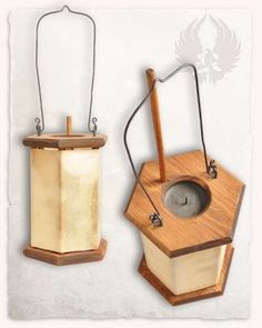 an old fashioned tea light holder and lantern